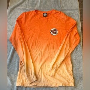 Orange Santa Cruz Long Sleeve TShirt